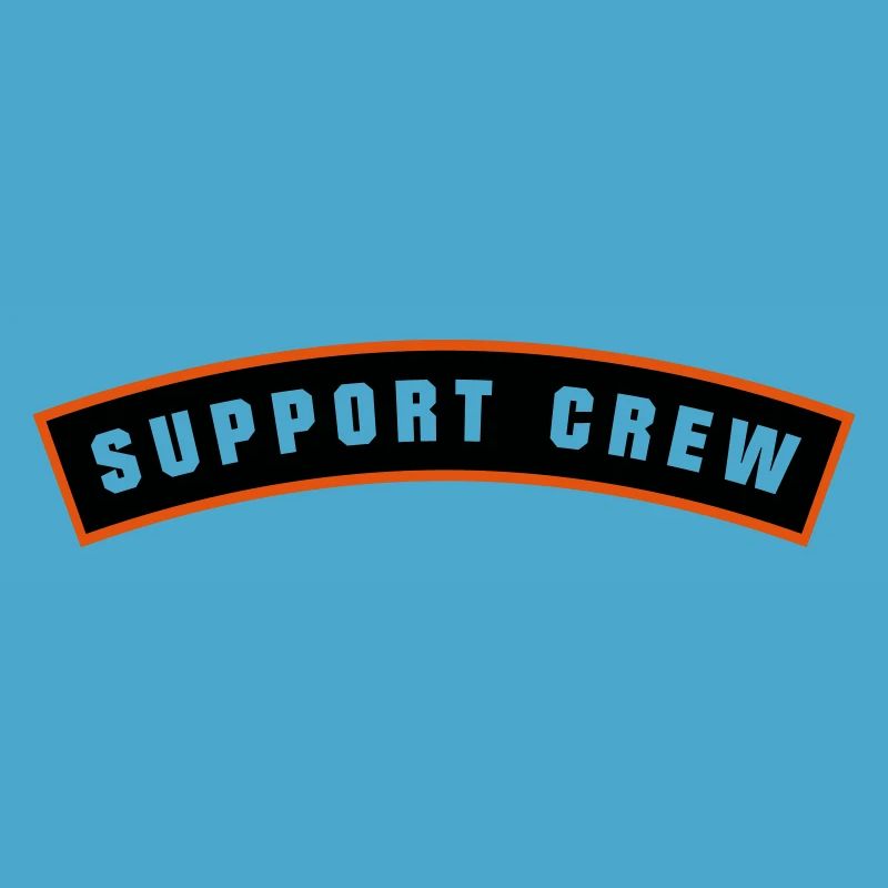 SUPPORT CREW Patch