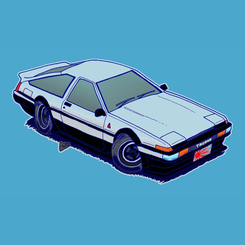 Die legendäre Initiale D nur das Auto