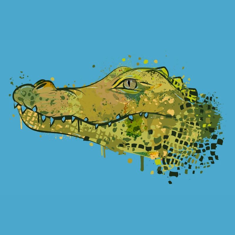Crocodile Graffiti