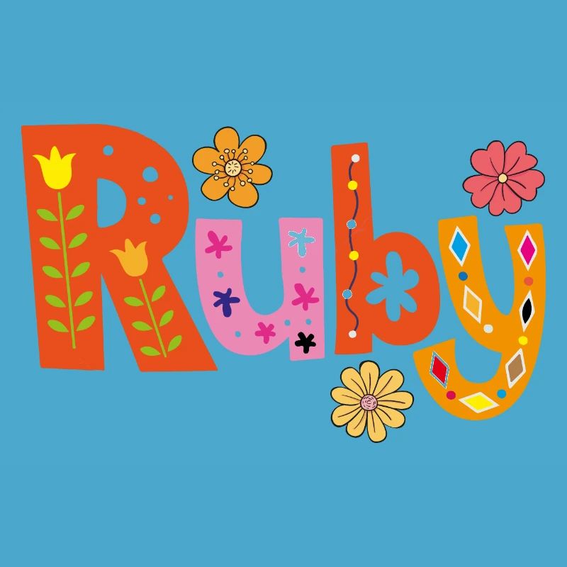 Personalisierter Ruby-Name