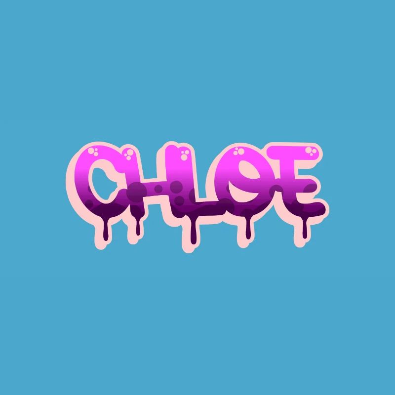 Graffiti prénom Chloé