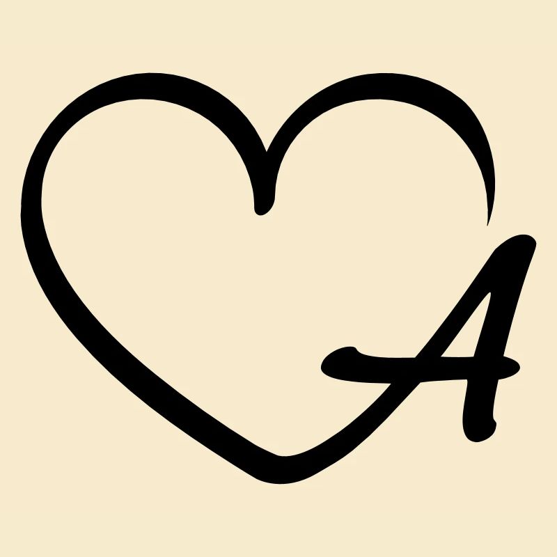 Liebe Buchstabe A