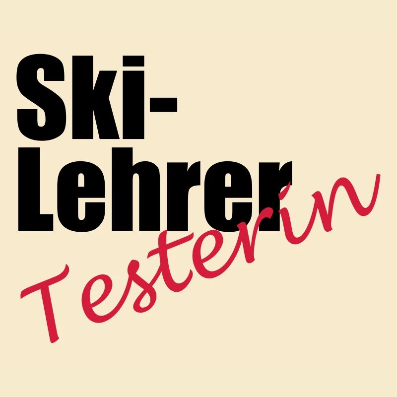 Ski Lehrer Testerin