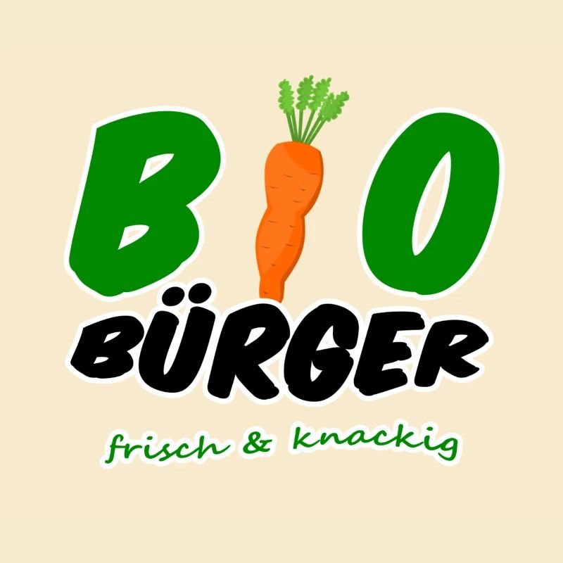 Bio Bürger vegan vegetarisch Spruch Geschenk