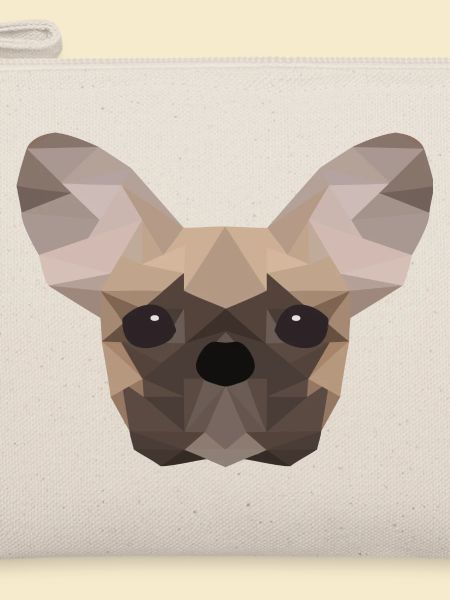 French Bulldog Low Poly