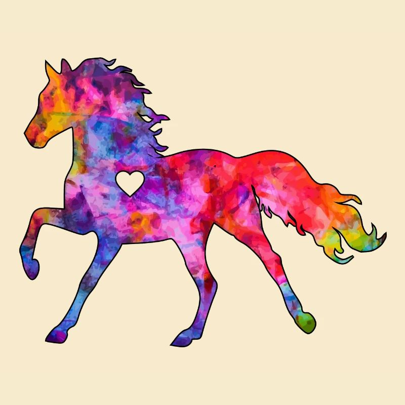 Pferd mit Herz