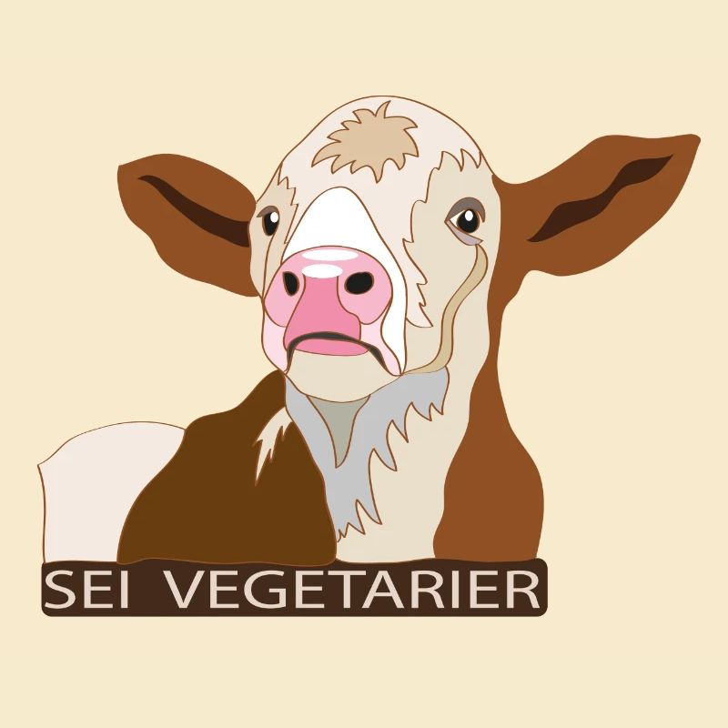 Kalb: Sei Vegetarier