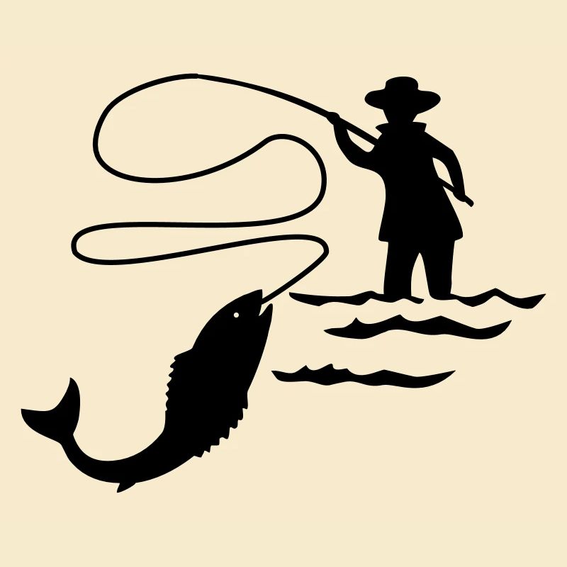 Fischer Fliegenfischen