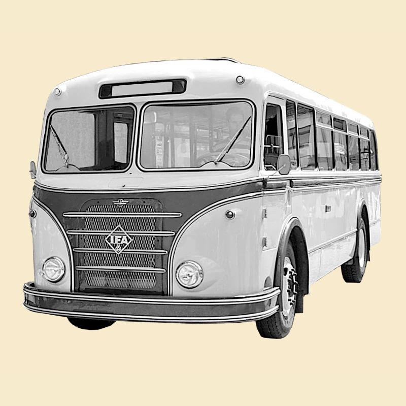 Bus IFA H6B Werdau DDR Oldtimer Ostalgie