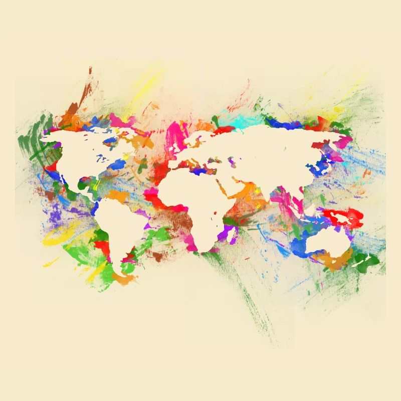 WORLD MAP abstract