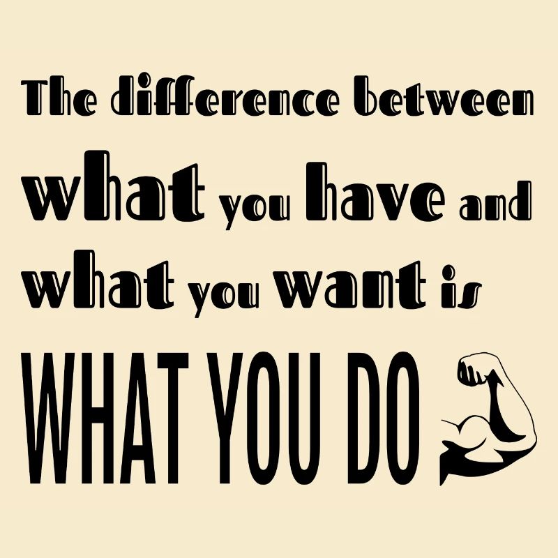 What you do makes the difference