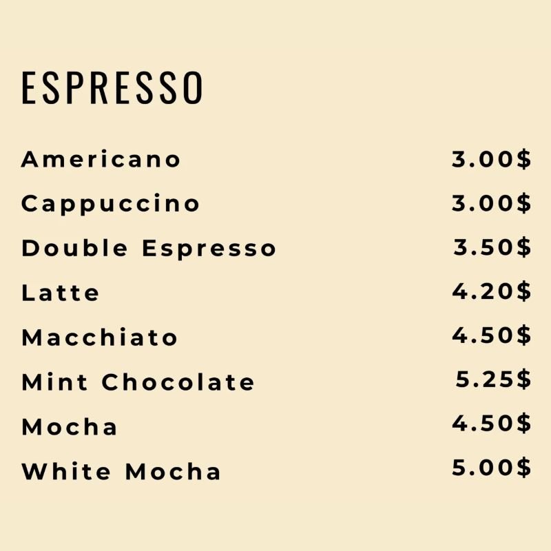 Ein bisschen Kaffee?