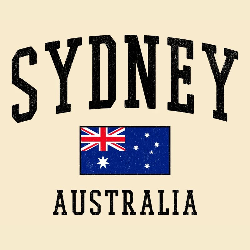 Sydney Australie Drapeau Conception des villes