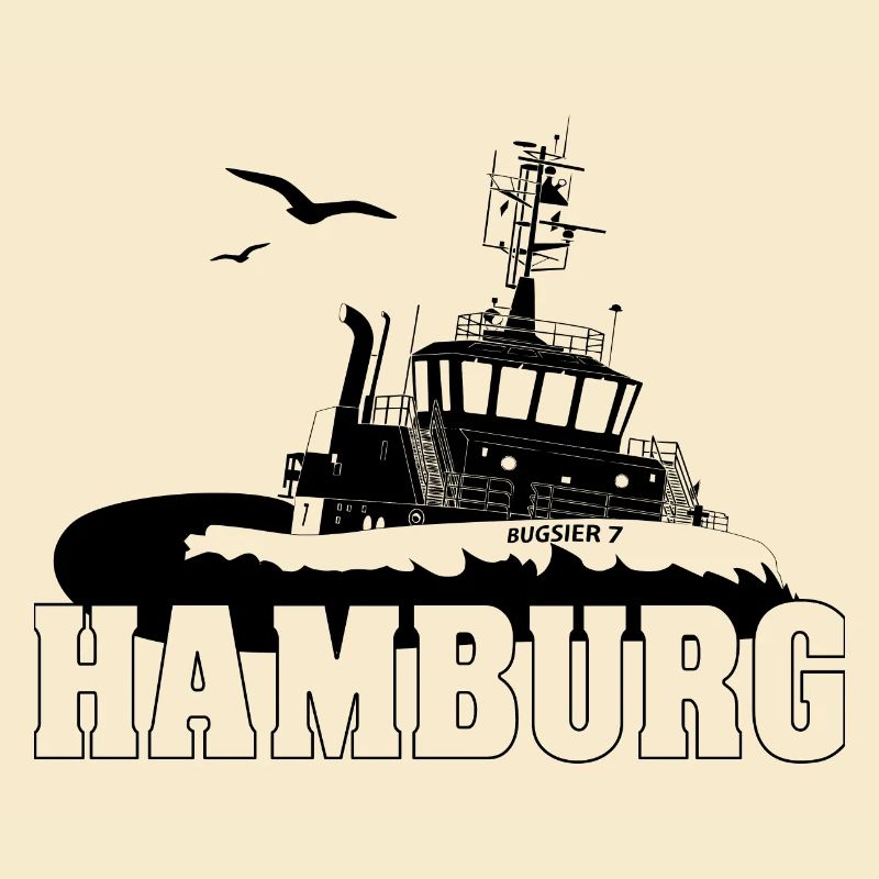 Schlepper im Hamburger Hafen
