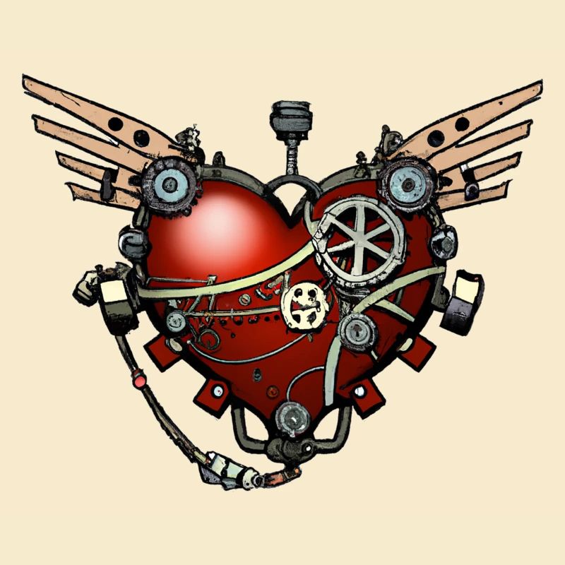 Steampunk Herz