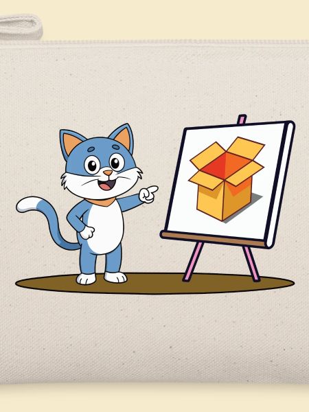 Katze und Karton