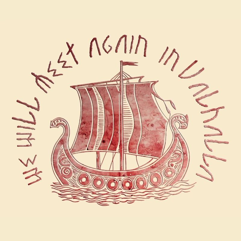 Wikingerboot See you in Valhalla 2