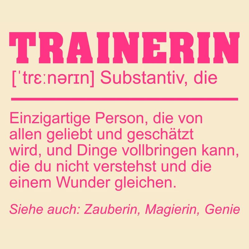 Trainerin Definition