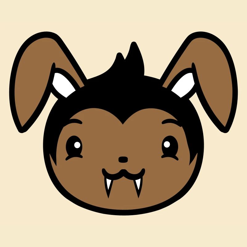 Lapin Vampire Sharp Longues Dents Halloween Costume