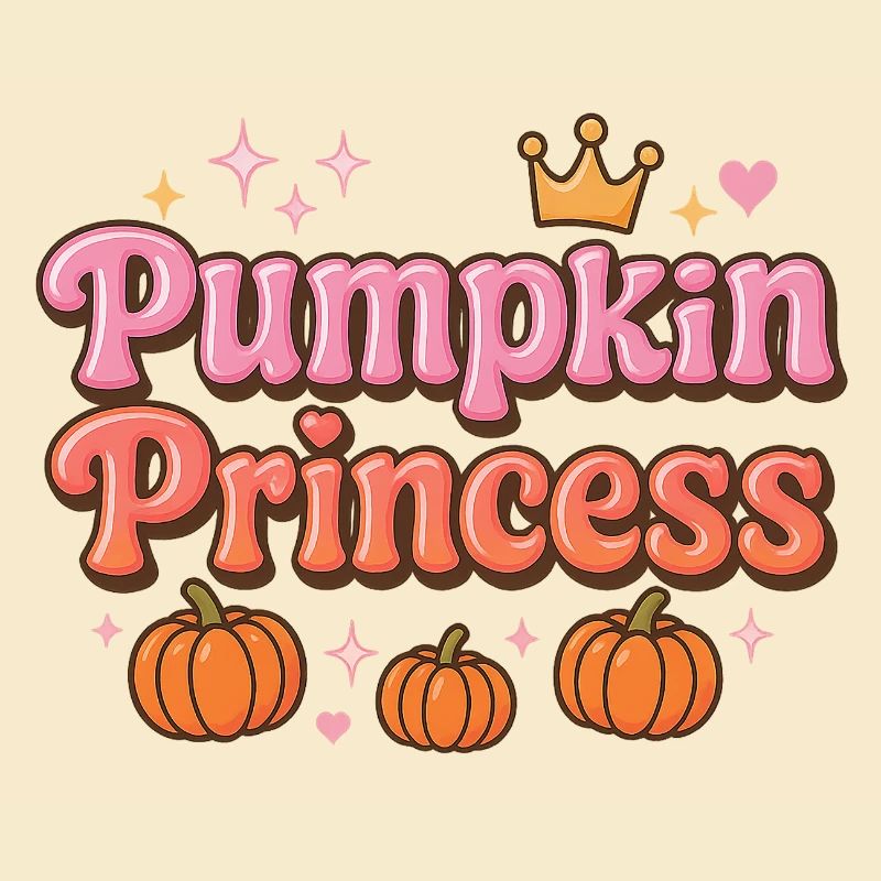 Princesse citrouille / Helloween Design
