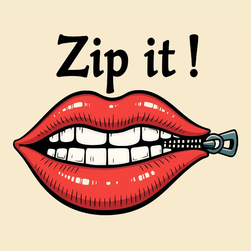Halt den Mund, Lippen