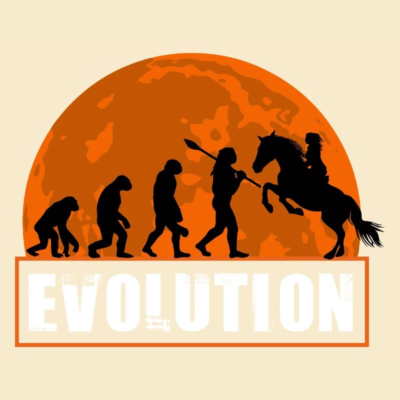 Évolution du jockey de courses de chevaux Cavalier