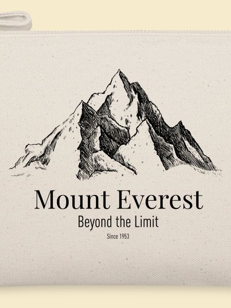 Mount Everest jenseits der Grenze