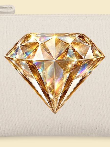 Goldener Diamantglanz