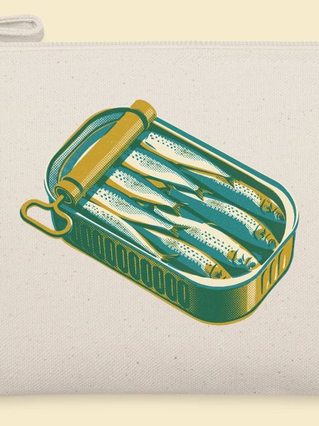 Sardine Tin Retro-Kunstwerke