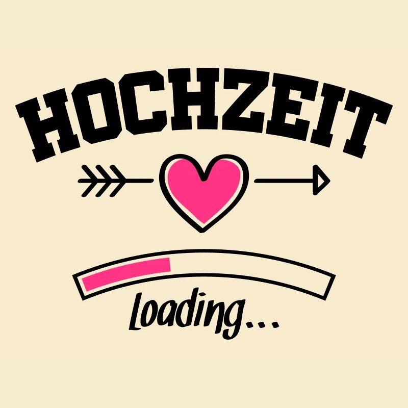 hochzeit loading herz