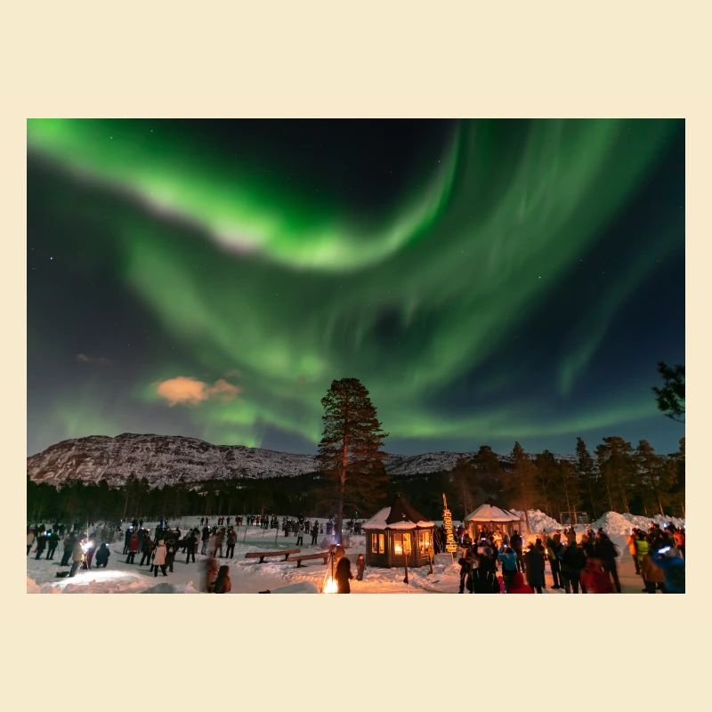 Norwegen Polarlicht