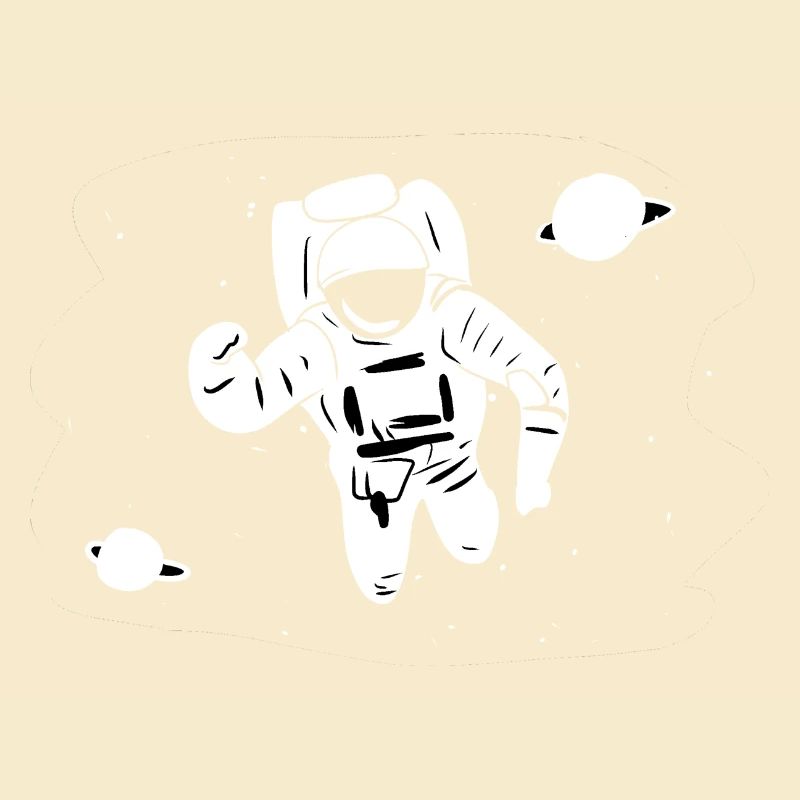 astronaute étoile planète planète espace