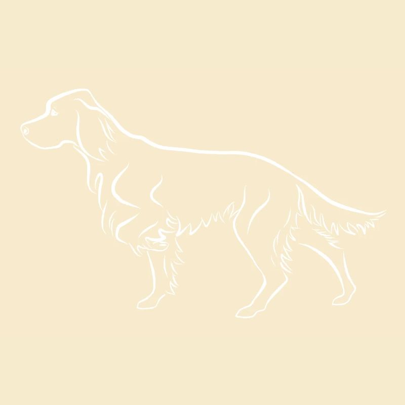 Setter above
