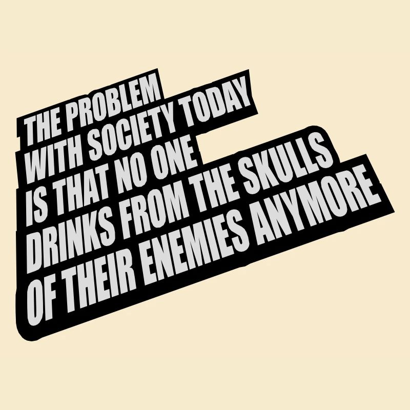 drinks from enemies skulls