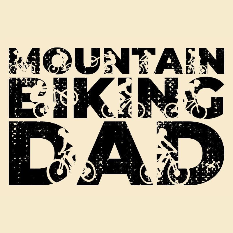 Mountainbiking Papa