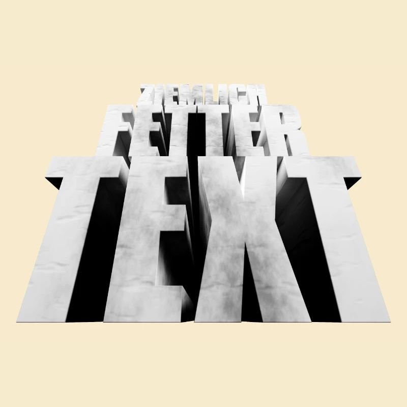 Ziemlich fetter Text
