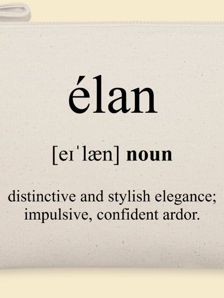 Elan Definition Dictionary
