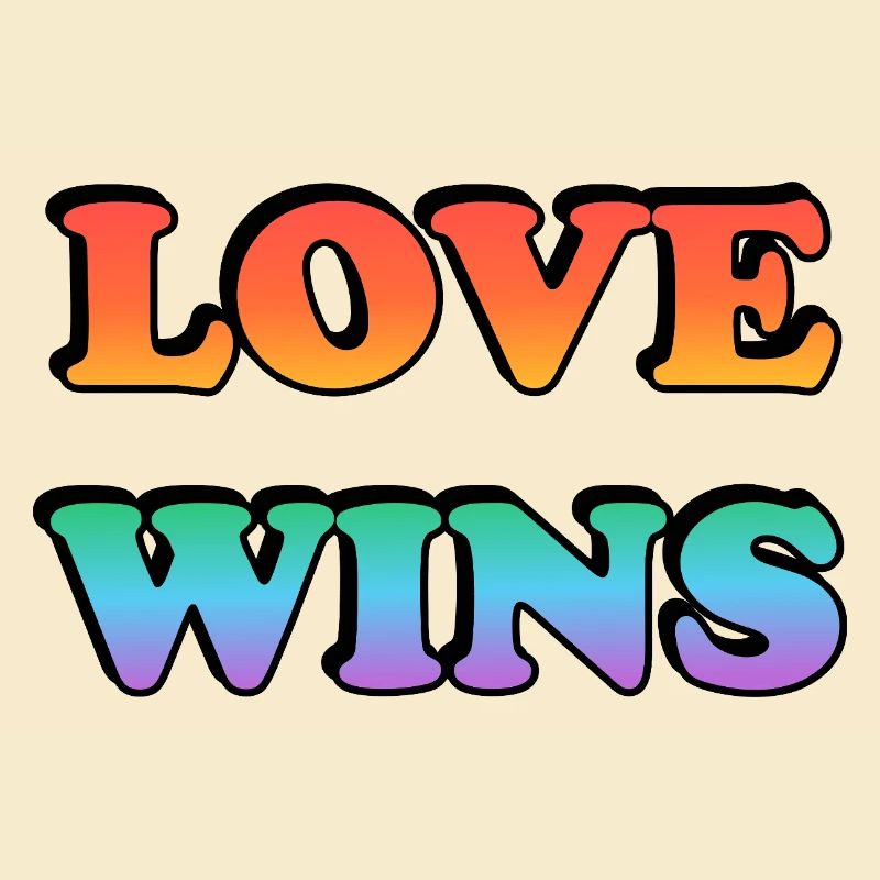 Liebe gewinnt Stolz Gradient