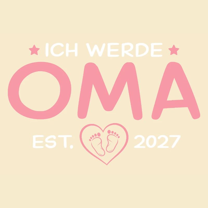 Ich werde Oma 2027 – Stolze Großmutter