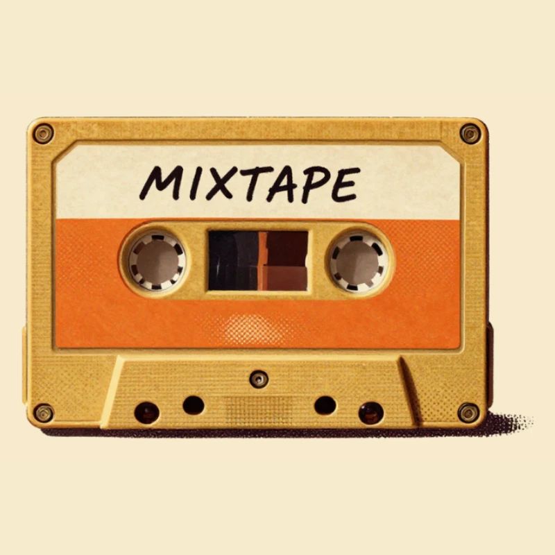 Mixtape Retro Kassette
