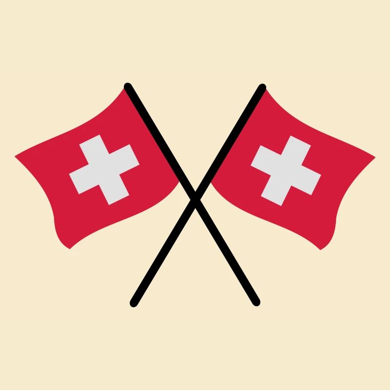 Schweizer Flaggen