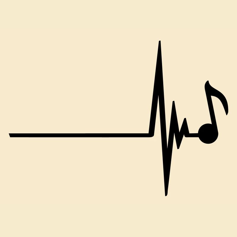 Heartbeat Music Note