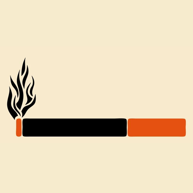 Zigarette Zigarette Zigarre Symbol ikone