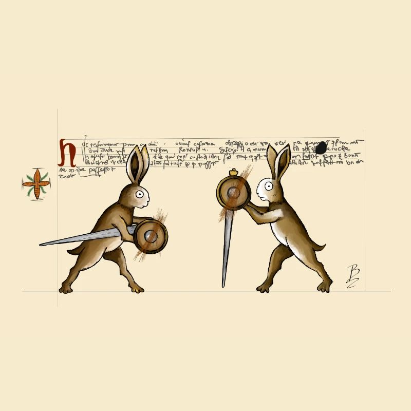 Rabbits in Towerfechtbuch