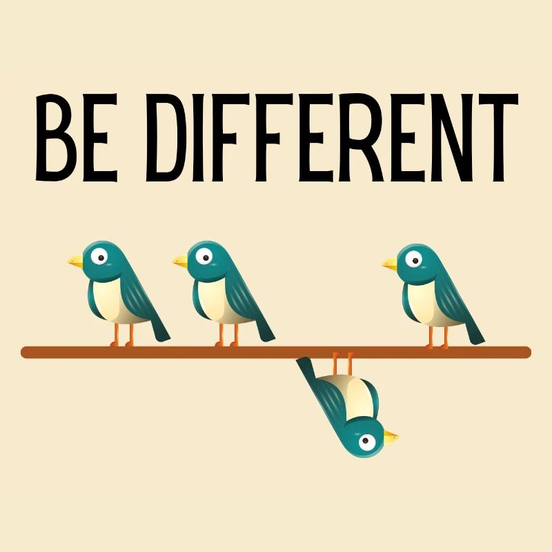 Be Different Vögel Birds