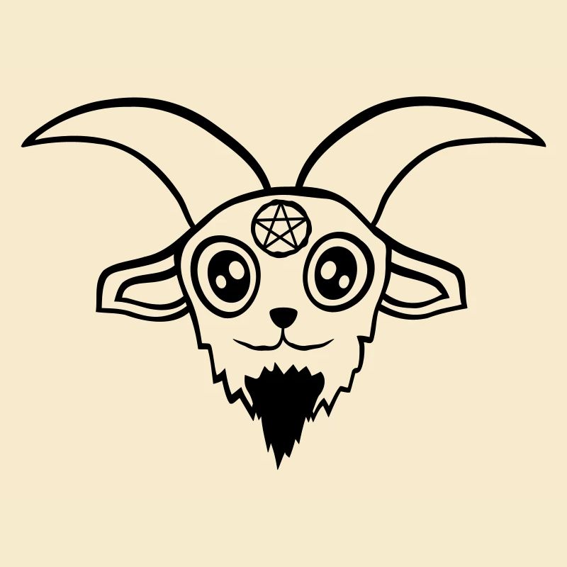 Pentagram Devil Goat