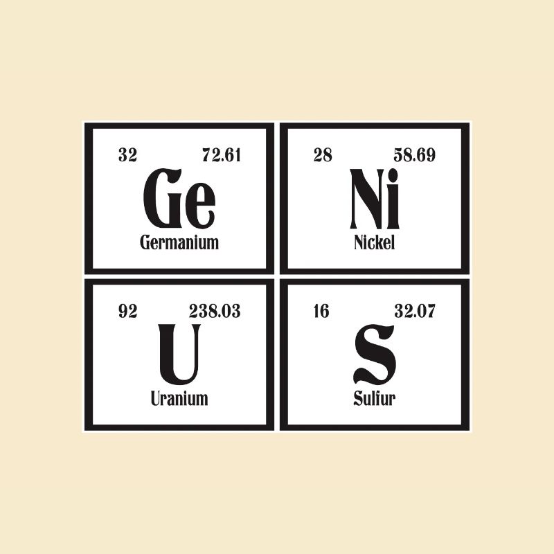 Genius | Periodic Table of Elements