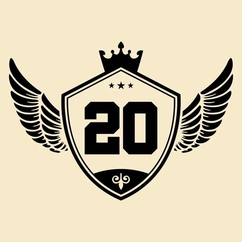 20 wappen krone