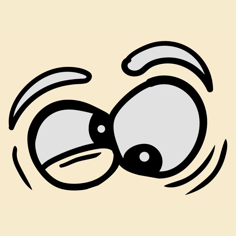 Eyes squint laugh grimace crazy crazy face comic c
