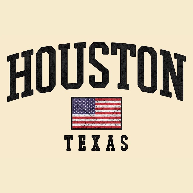 Drapeau du Texas à Houston
